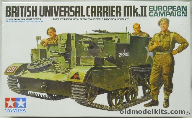 Tamiya 1/35 British Universal Carrier MkII, M35175 plastic model kit